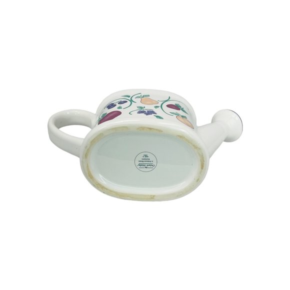 Orchard Medley by Princess House Vintage Ceramic Watering Pitcher - Picture 8 of 10